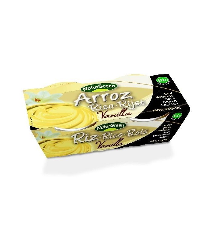 Postre  de arroz 2x125 g sin lactosa