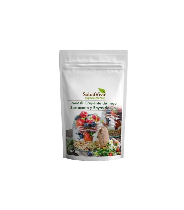 Muesli Crujiente De Trigo Sarraceno Y Bayas De Goji 300 g