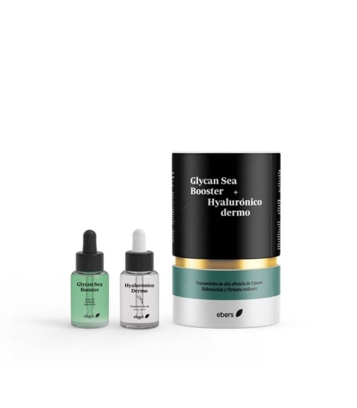 Hidratación y Firmeza radiante: Glycan Sea Booster + Hyalurónico Dermo