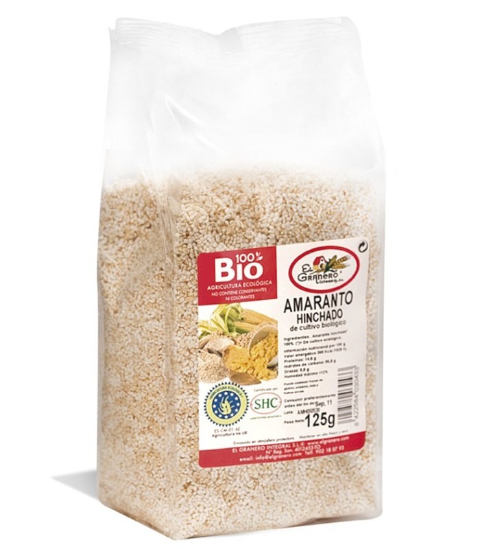 Amaranto hinchado BIO 125 gr