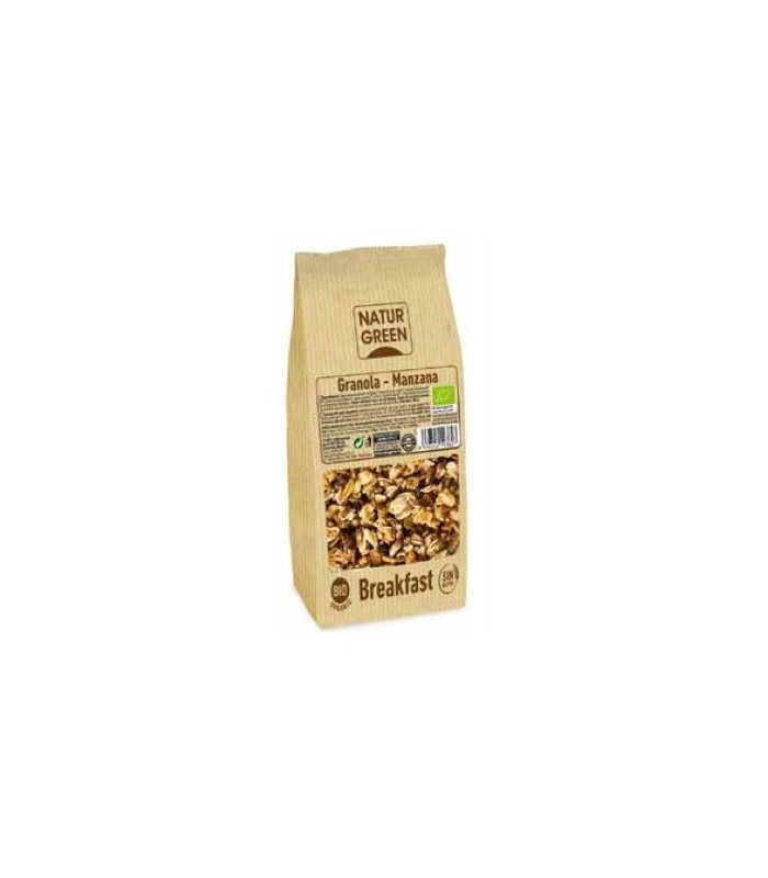 Naturgreen granola manzana sin gluten bio 300 gr