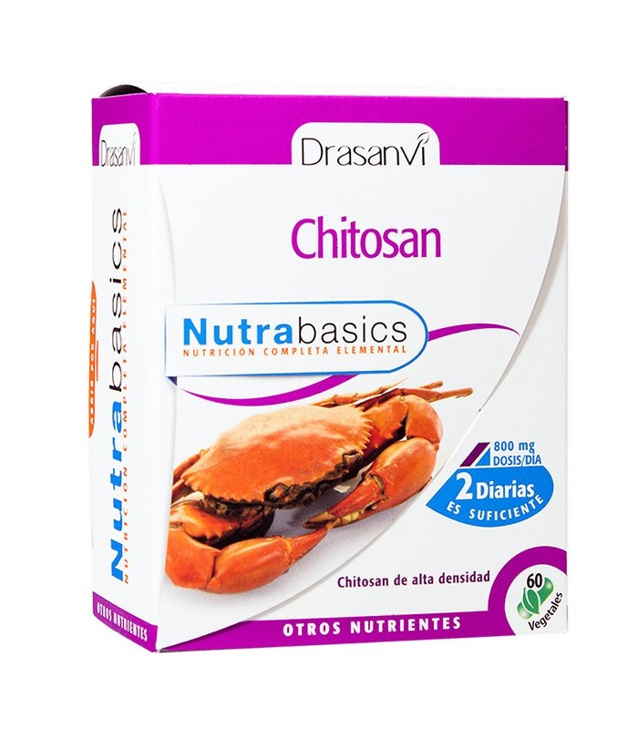 Chitosan 800 mg  60 capsulas