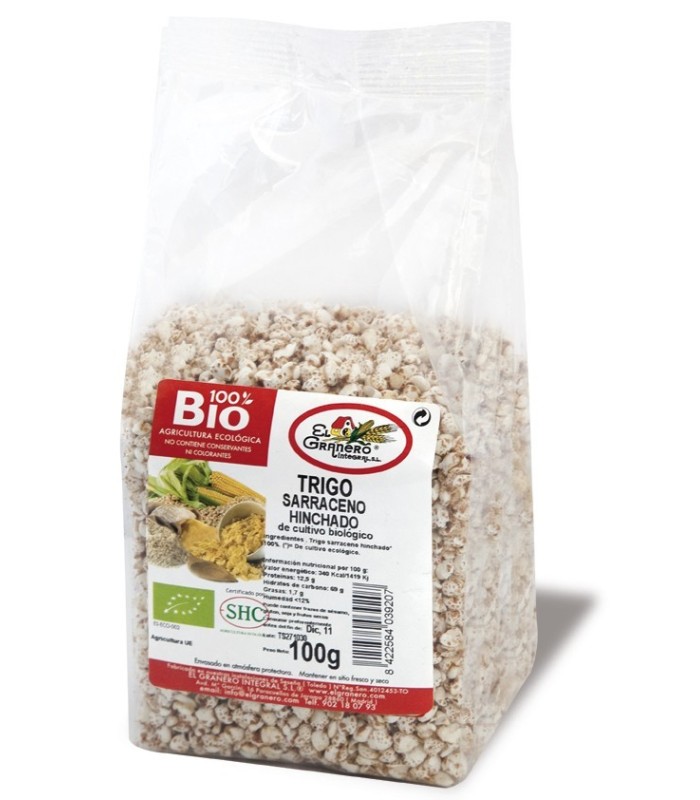 Cereales  hinchado listos para comer