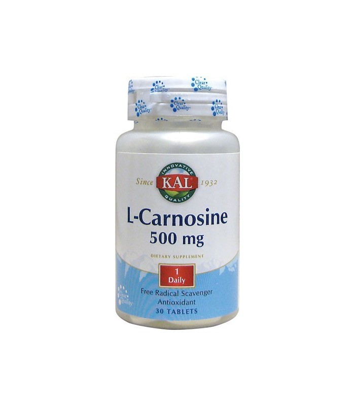 L-CARNOSINE 500 MG - 30 COMPRIMIDOS