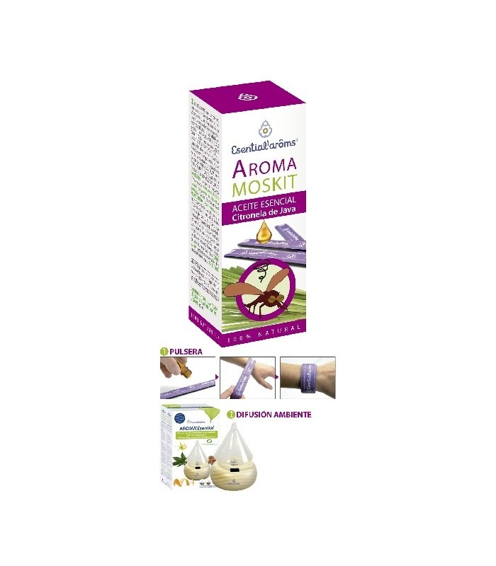 Aroma Moskit Citronela de Java+ pulsera de regalo