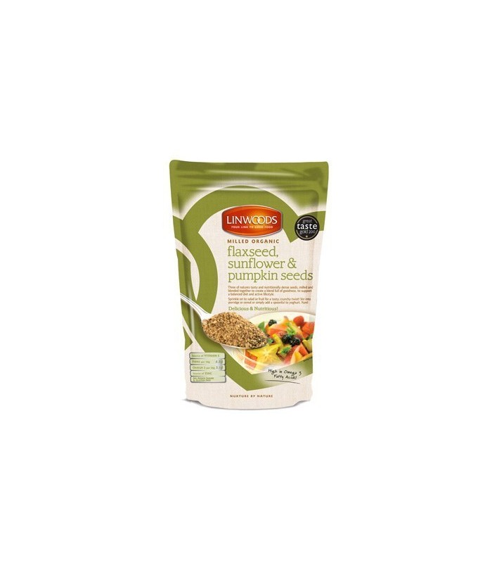 Semillas de lino, girasol y calabaza 200 gr