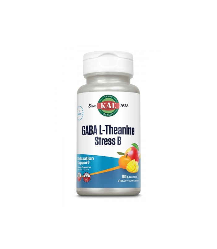 Stress B Gaba L-Teanina - 100 comprimidos masticables