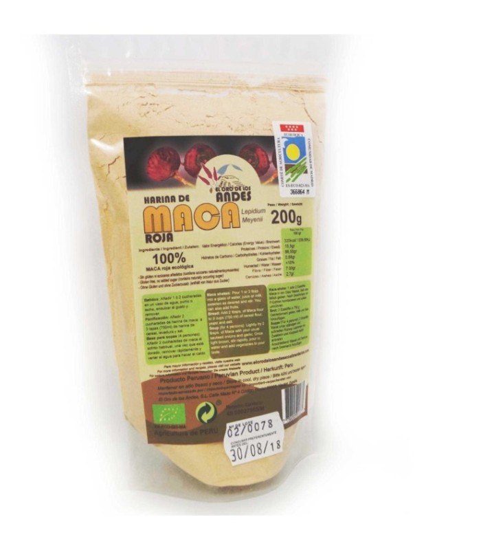 Harina de Maca roja 200 g