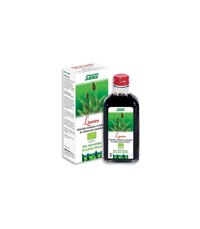 Llantén - Jugo ecológico de planta fresca 200 ml