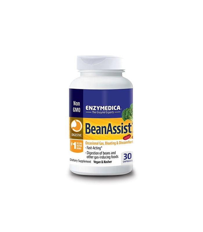 ENZYMEDICA BEAN ASSIST 30 CAPSULAS