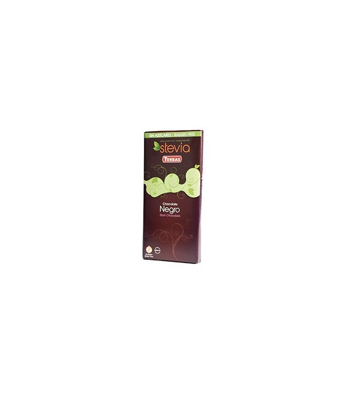 Chocolate Negro 60% con Stevia 100 gr