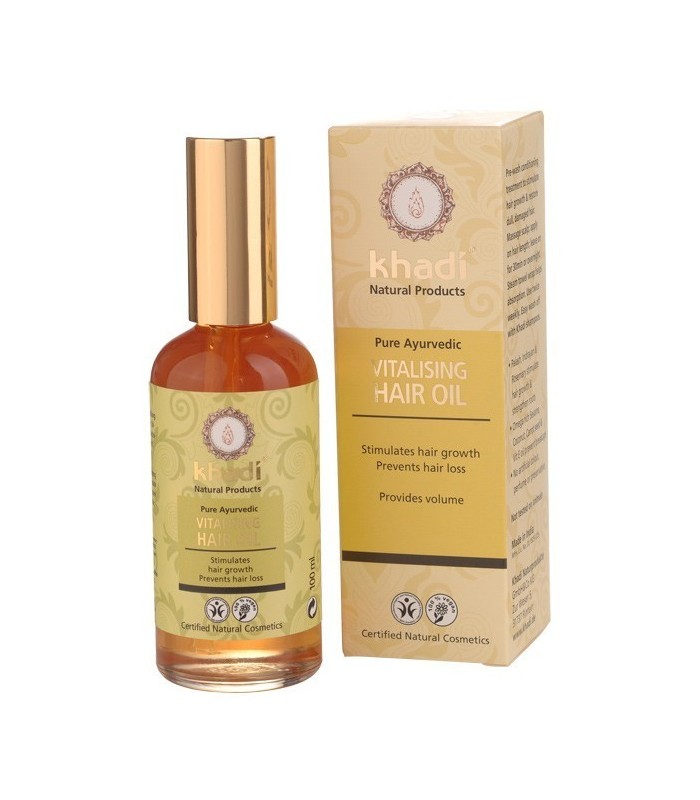 Khadi Aceite revitalizante y anticaida bio 50 ml