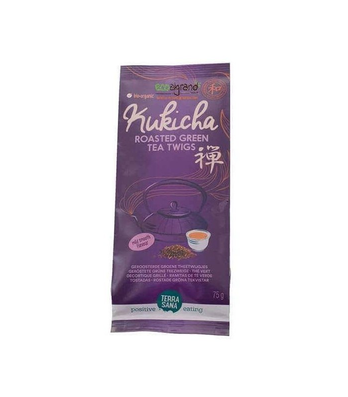 Te kukicha   3 años en ramitas tostado 75 g