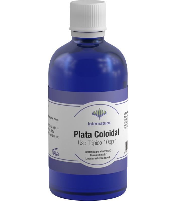 Plata coloidal 10 ppm  100 ml