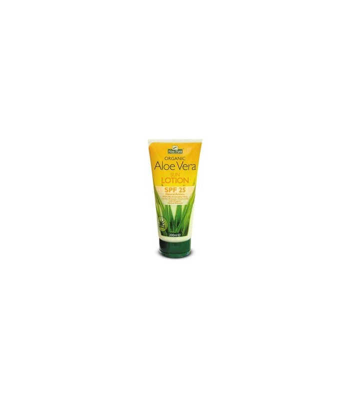 Gel de Aloe vera linea solar  SPF 25 Tubo de 200 ml.