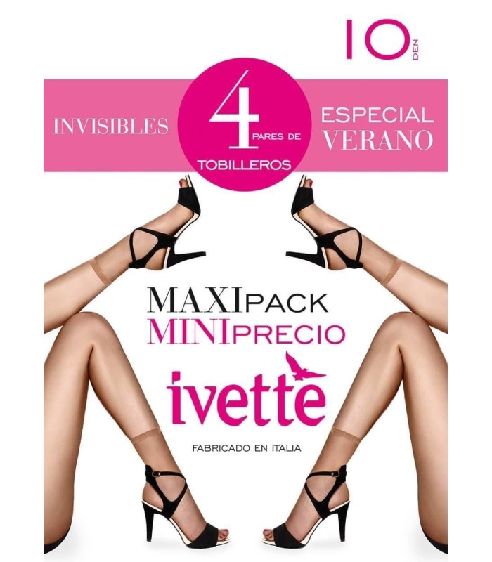 Pack 4 Pares Mini Medias Tobilleras Ivette