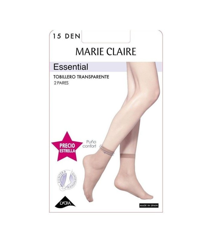 Pack 2 Pares Tobillero 15 DEN Marie Claire 2514