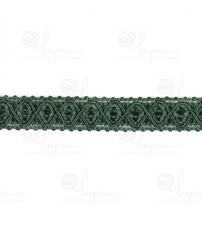 Galón Rombos Rayón 12 mm Múltiples Colores