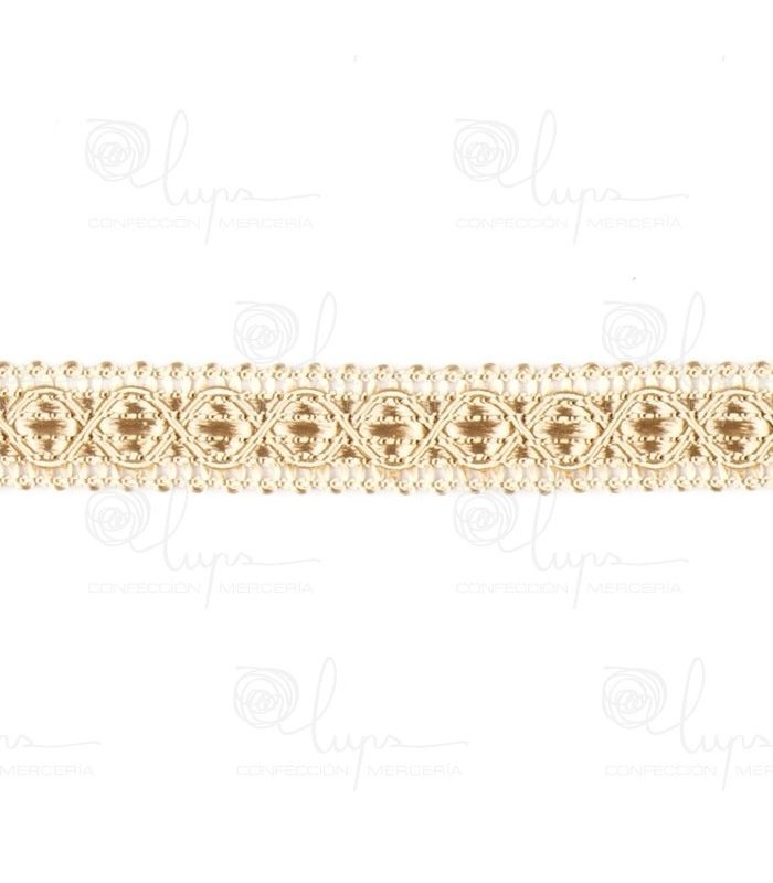 Galón Rombos Rayón 12 mm Múltiples Colores