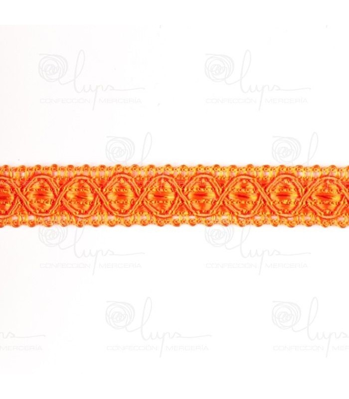 Galón Rombos Rayón 12 mm Múltiples Colores