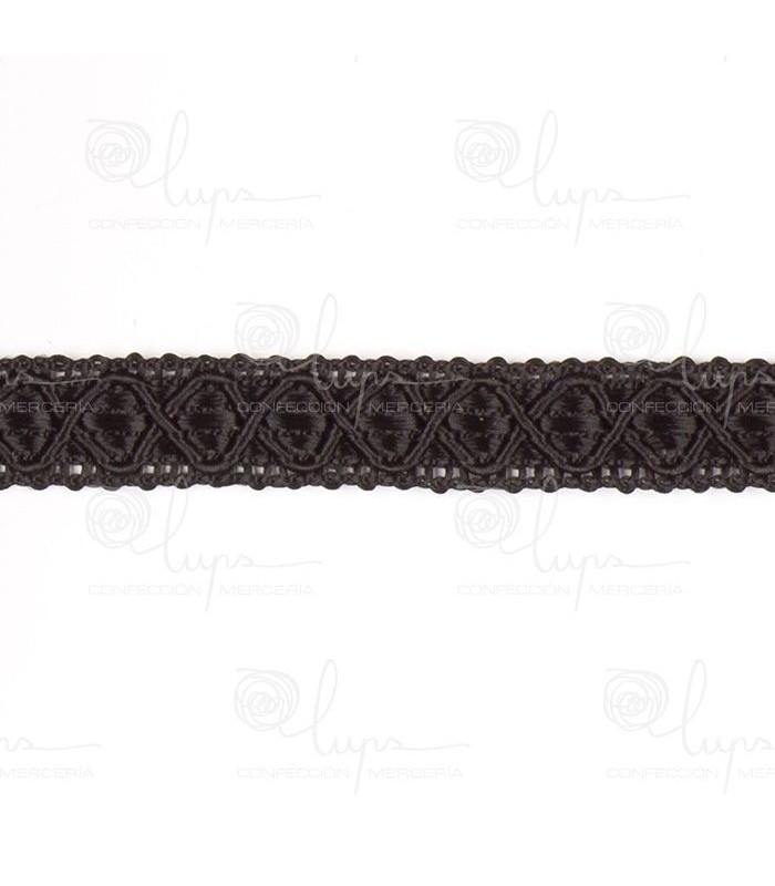 Galón Rombos Rayón 12 mm Múltiples Colores