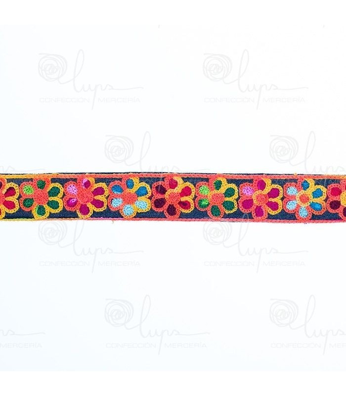 Tapacosturas Lana Flores 3 cm