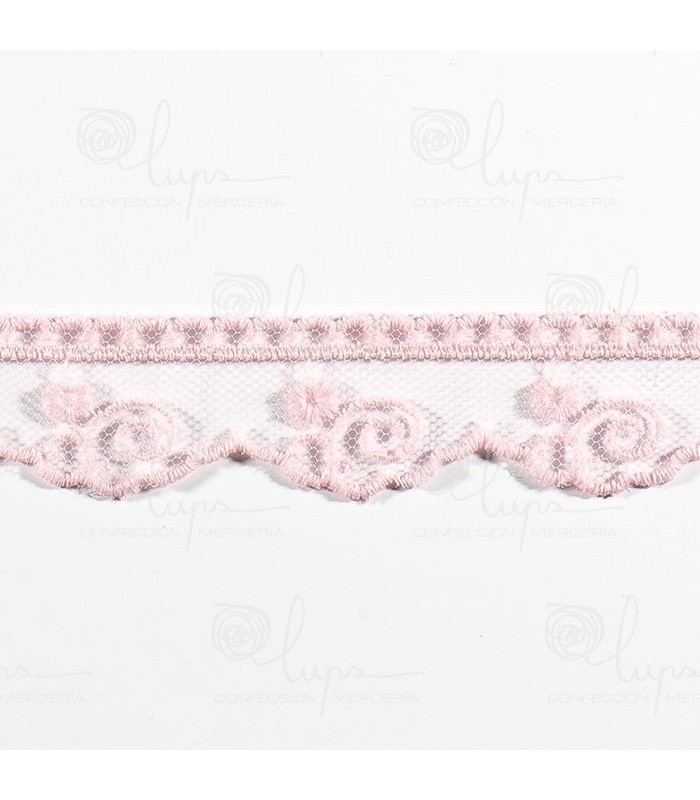 Tul Bordado 2 CM Lups 9000