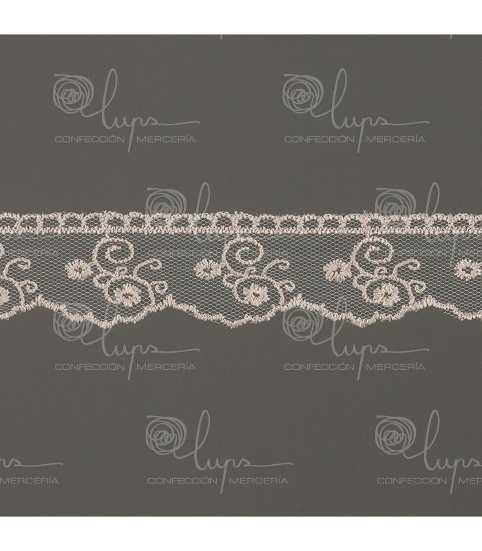 Tul Bordado 3CM Lups 9001