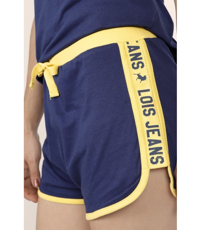 Pijama Mujer Lois Yellow Tape 54520 Talla XL