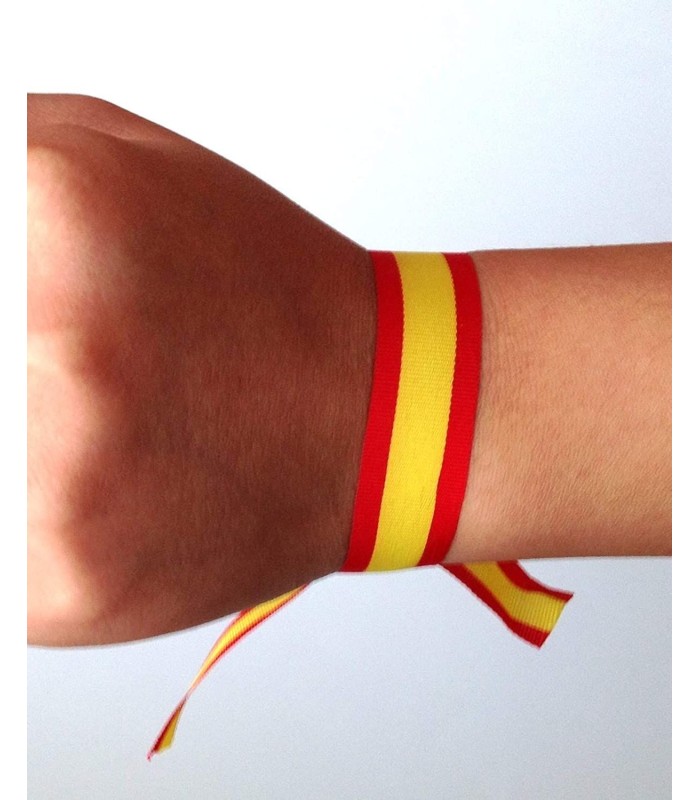 Cinta Bandera España. Varios Anchos
