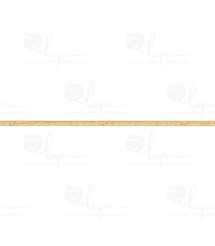 Cinta Lamé Dorada. Varios Anchos