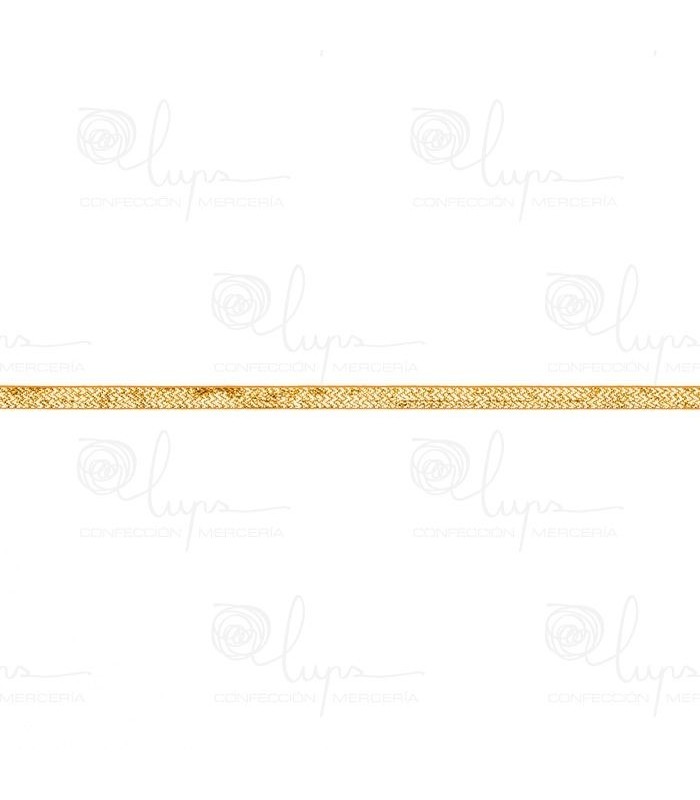 Cinta Lamé Dorada. Varios Anchos
