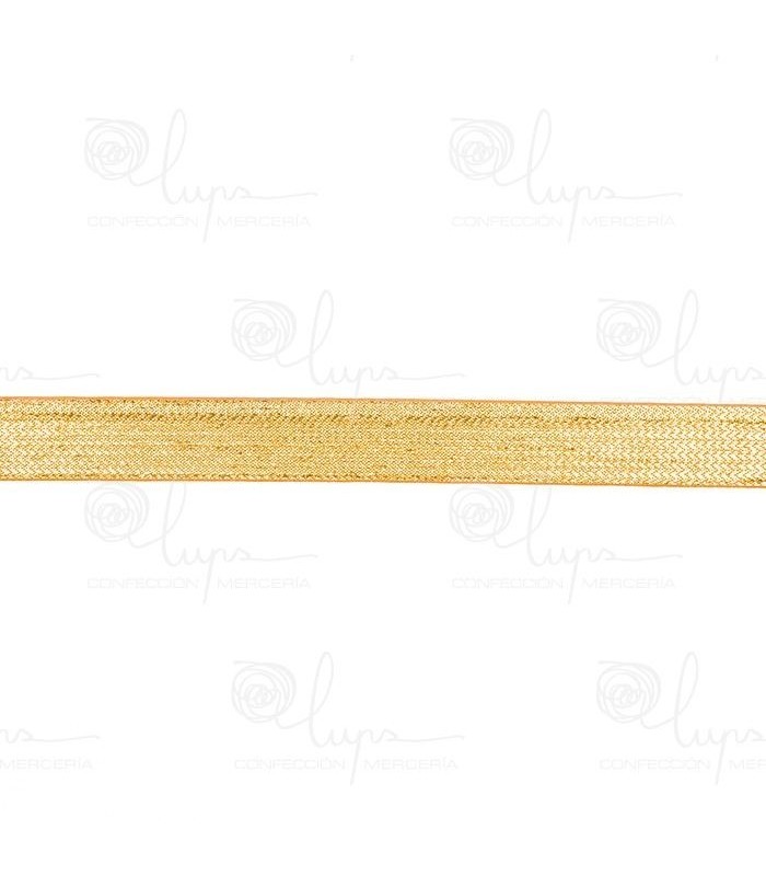 Cinta Lamé Dorada. Varios Anchos