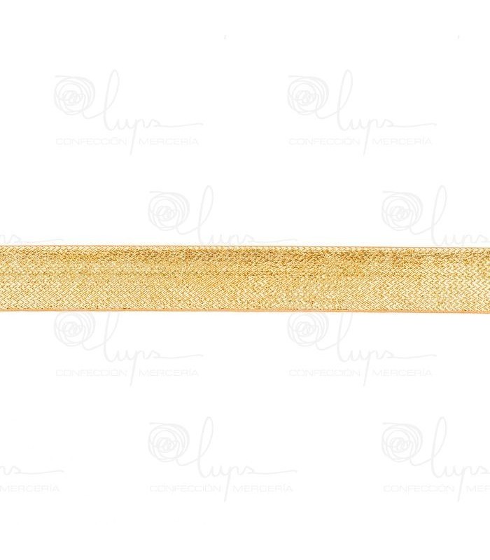 Cinta Lamé Dorada. Varios Anchos