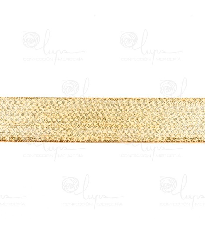 Cinta Lamé Dorada. Varios Anchos
