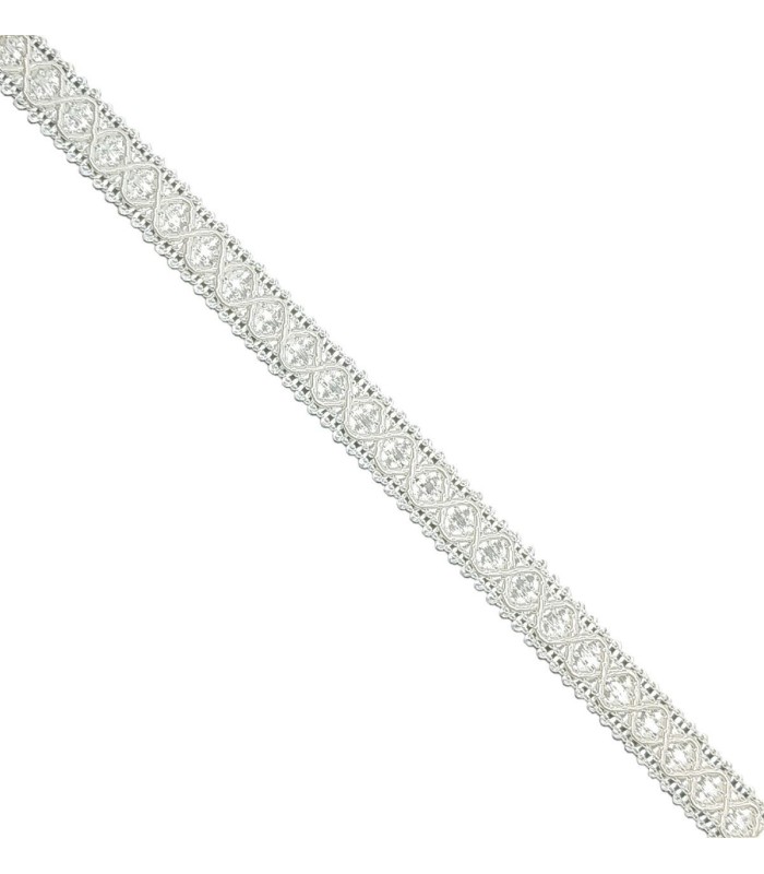 Galón Rombos Rayón 12 mm Múltiples Colores