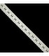 Pasacintas Bordado Blanco 3,5 cm