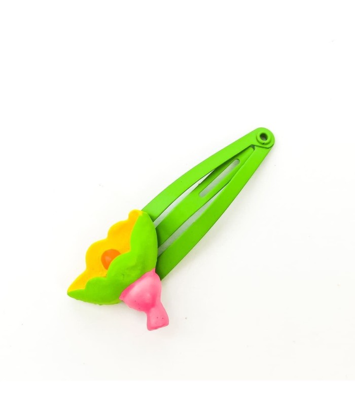 Clip Flor. Múltiples Colores