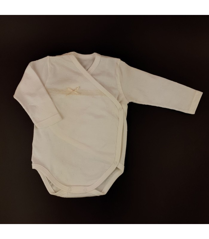 Body Bebé Calamaro Cruzado Manga Larga 18020