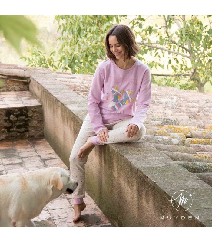 Pijama Mujer "Roller Skate" Muydemi 210103 XL Y XXL