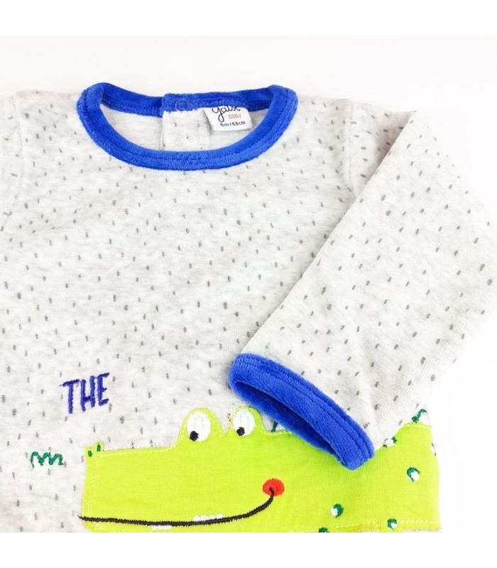 Pelele Bebé Tundosado "The Little  Cocodrile"