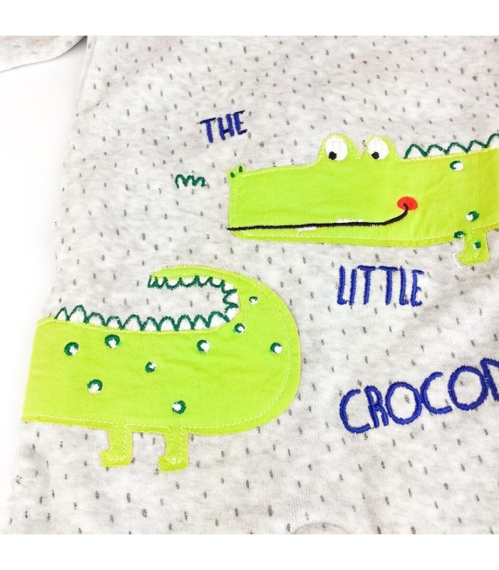 Pelele Bebé Tundosado "The Little  Cocodrile"