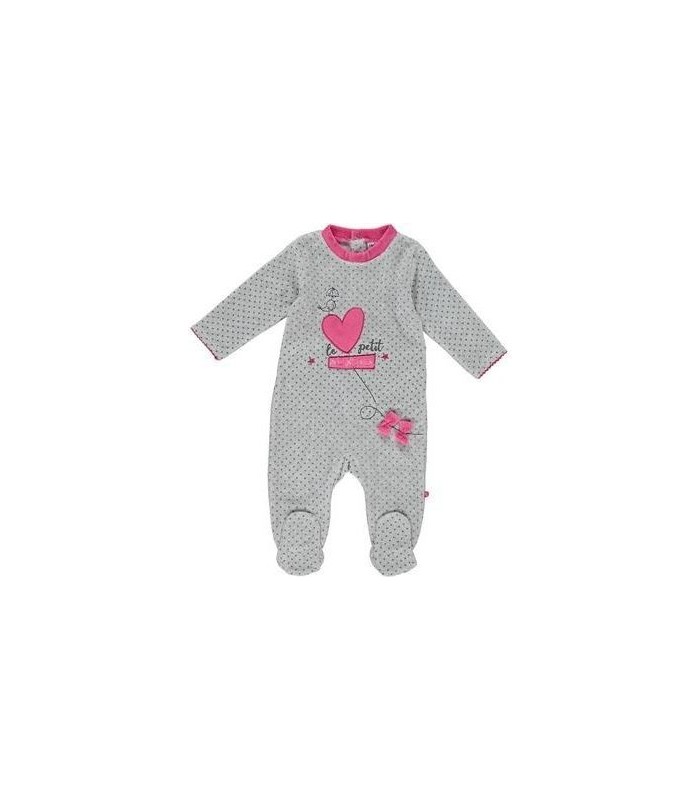 Pelele Bebé tundosado "Le Petit Oiseau"