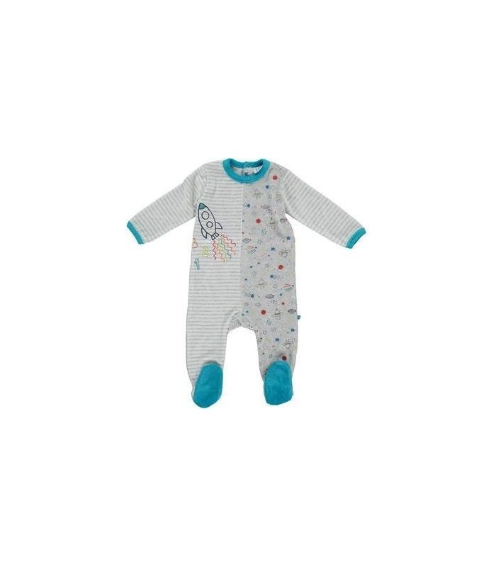 Pelele Bebe Tundosado "3,2,1...."