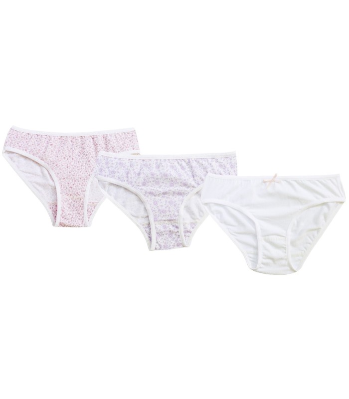 Pack 3 Bragas de Niña K1202 Delicatta by Calamaro