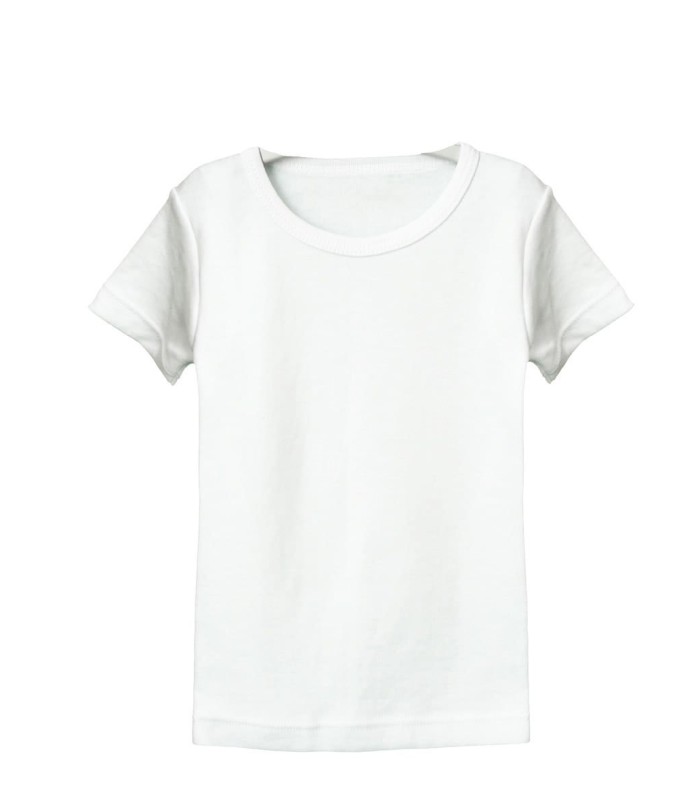 Camiseta Interior Niño Manga Corta Felpa Calamaro