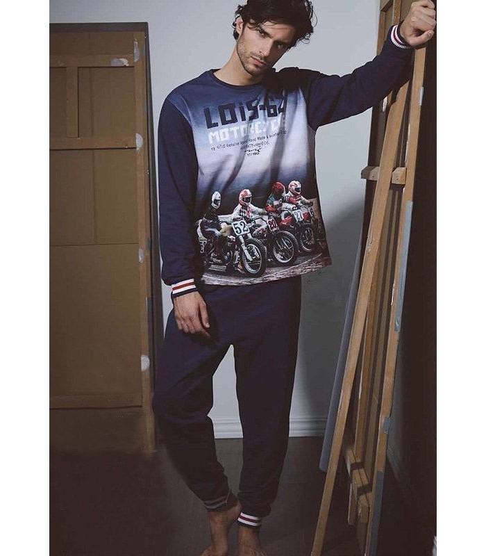 Pijama Manga Larga Hombre Lois 50647 Talla S