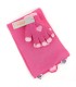 Conjunto Bufanda Guantes y Mitones Corazones