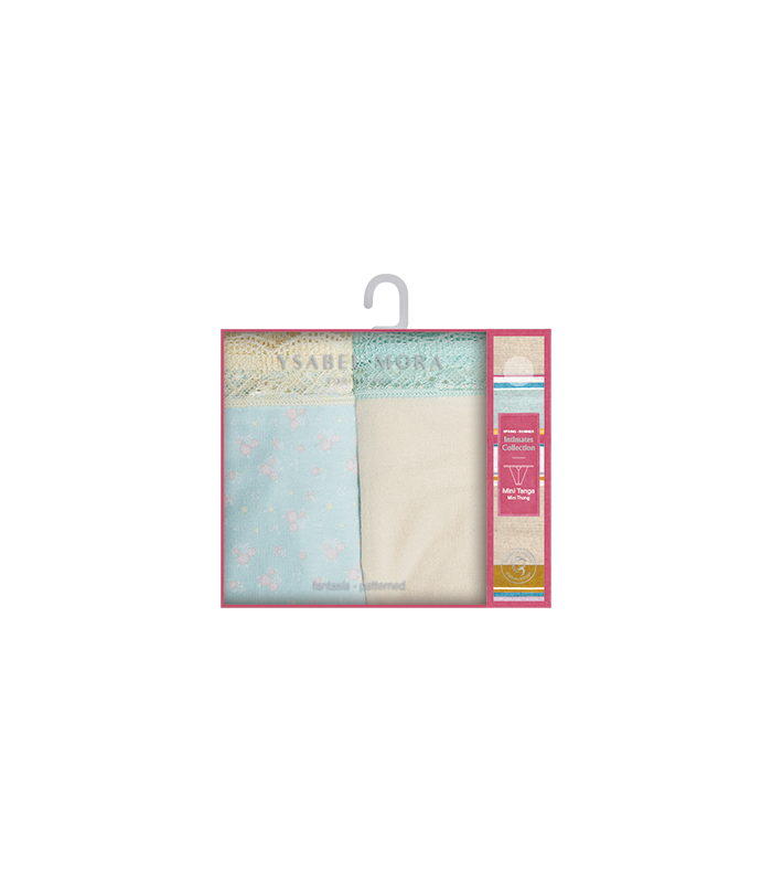 Pack 2 Mini Tanga Fantasía Ysabel Mora 19199