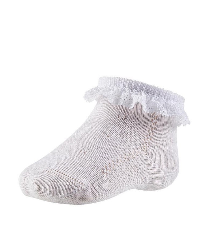 Calcetín Tobillero Blonda Bebé 52224